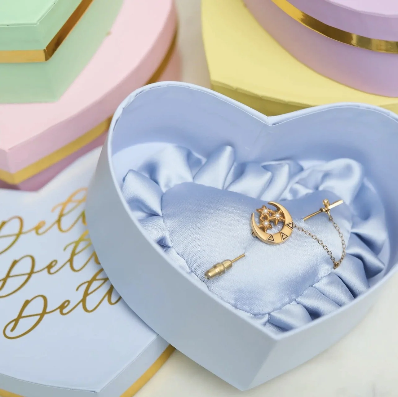Sorority Badge Pillow & Keepsake Box | Initiation Gift
