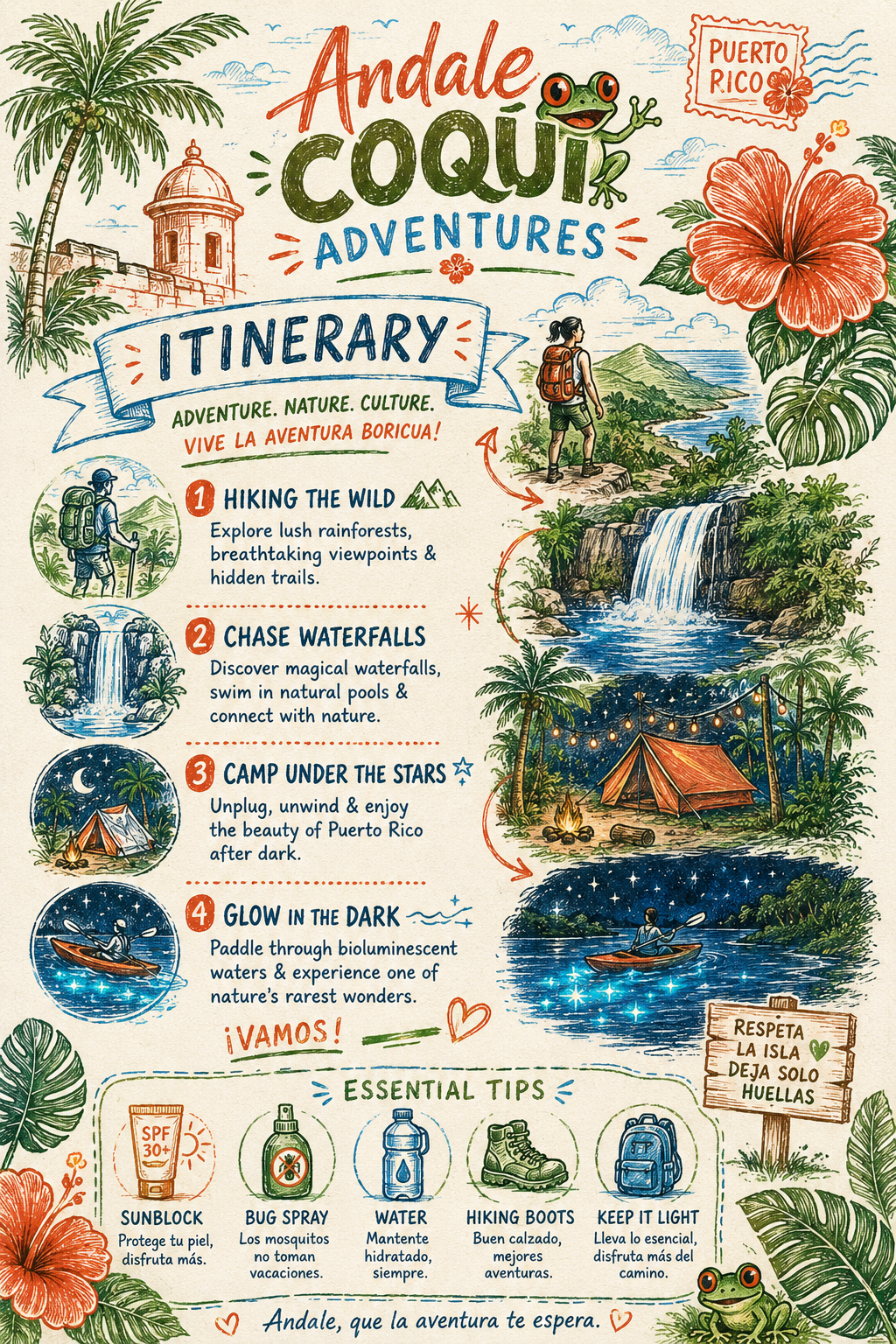 Basic Self-Guided 1-3 Day Itinerary