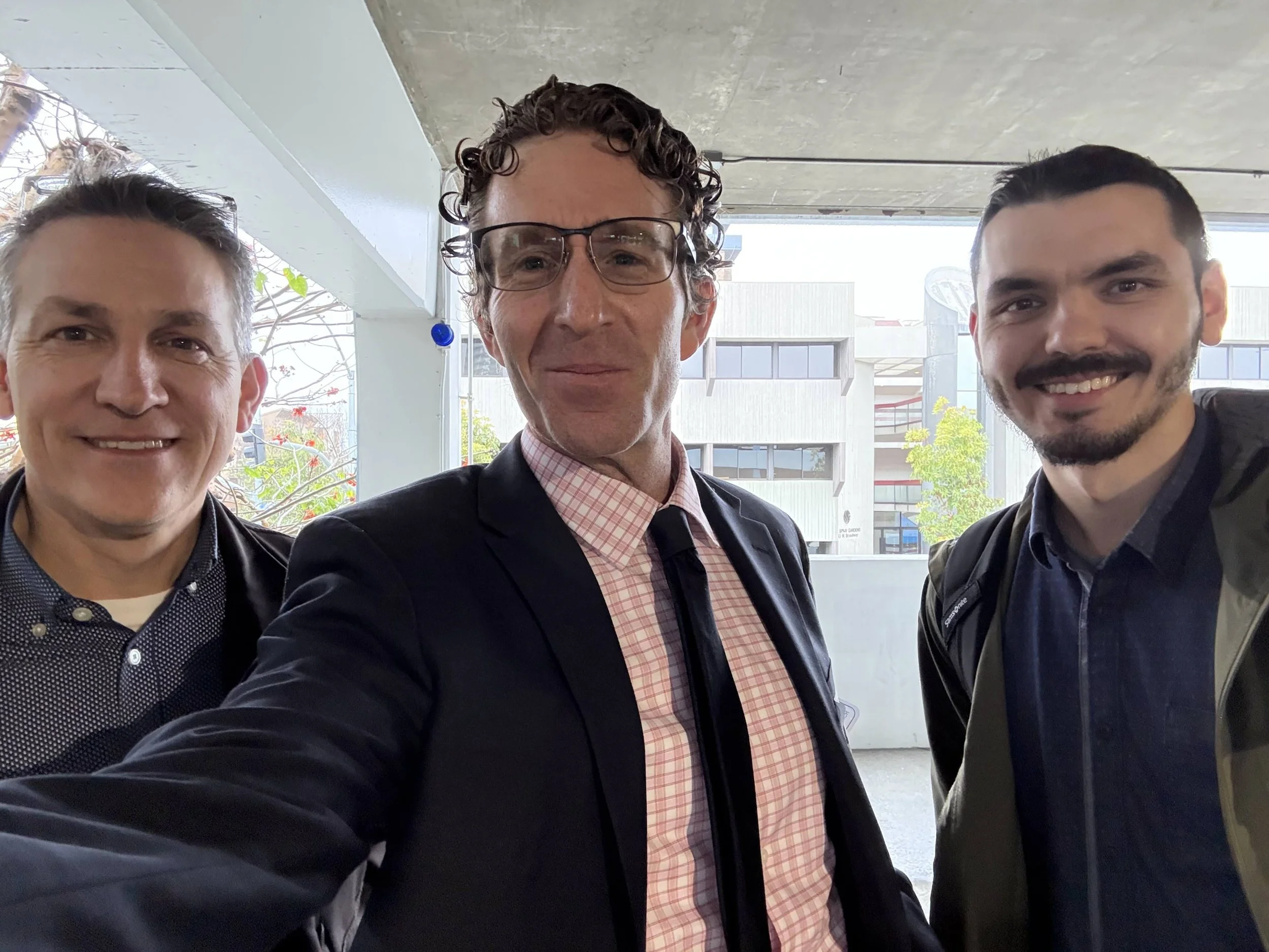 Jeral Poskey, CEO and Founder of Swyft Cities, Nick Garzilli, CEO and Founder of Chariot Living, and Clay Griggs, COO and Co-Founder of Swyft Cities.