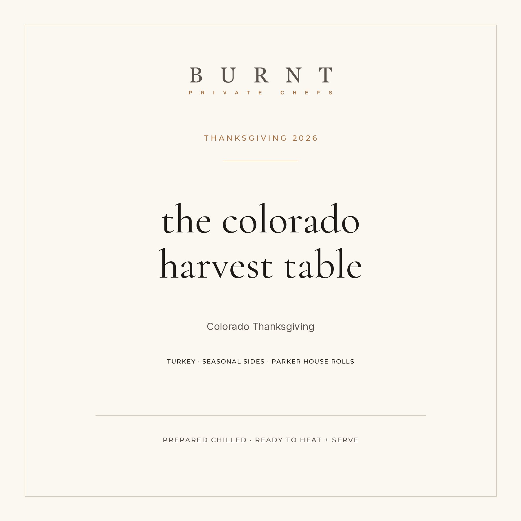 The Colorado Harvest Table