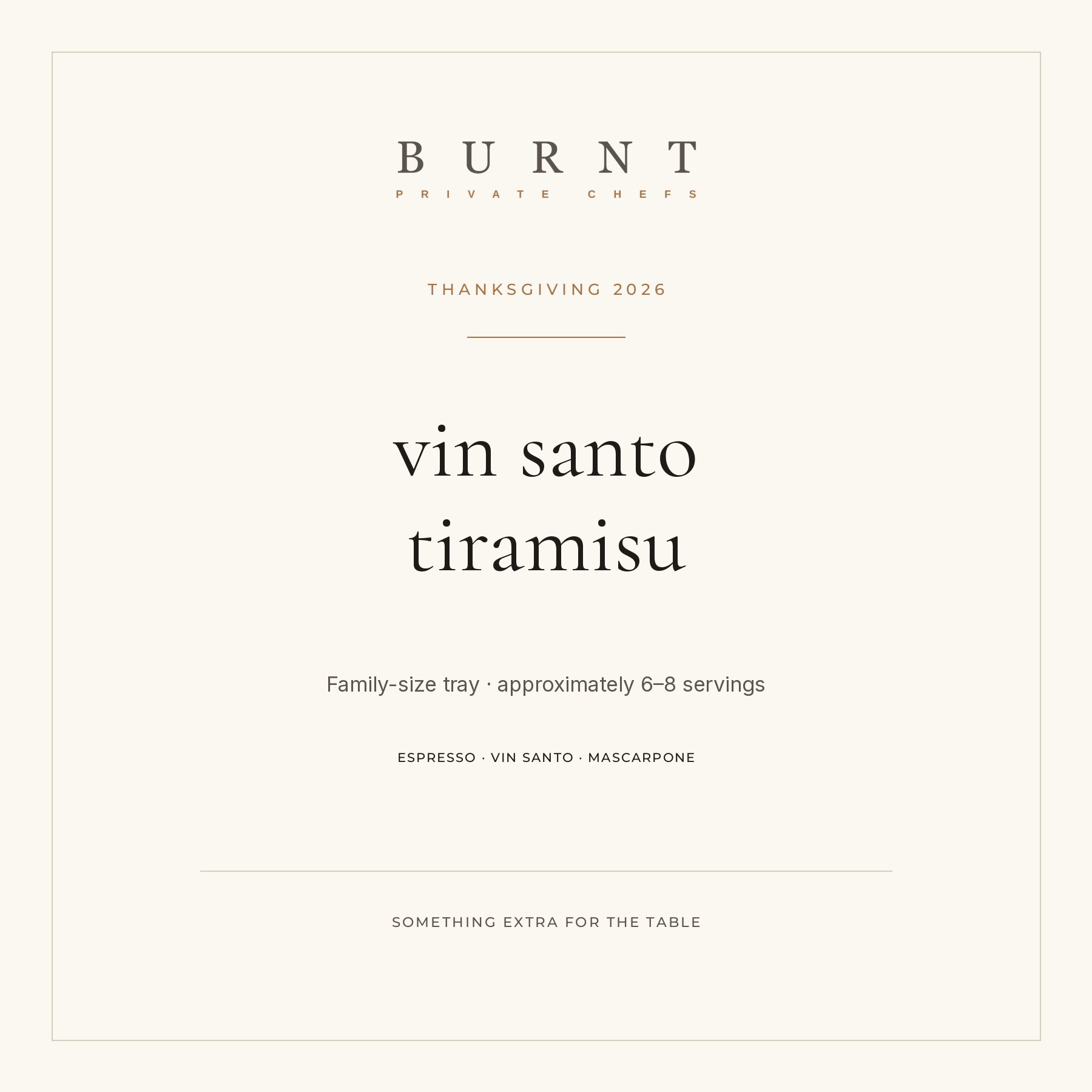 Vin Santo Tiramisu