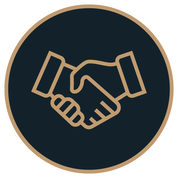 Icon of shaking hands