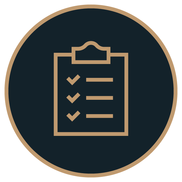 Icon of a checklist