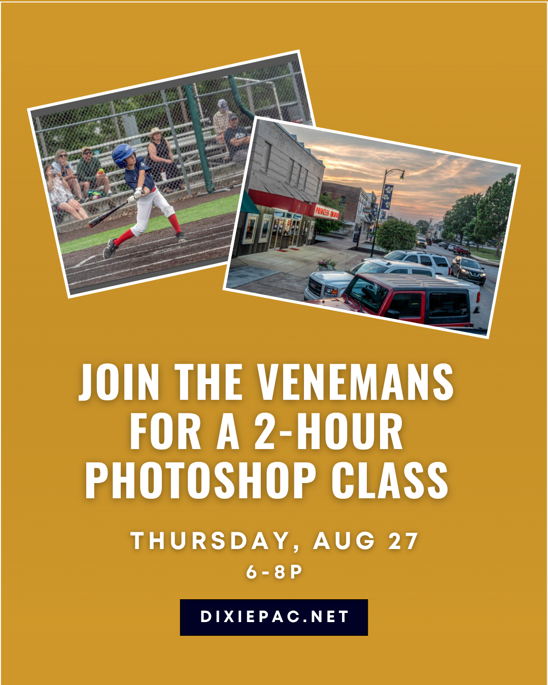2-HOUR PHOTOSHOP CLASS