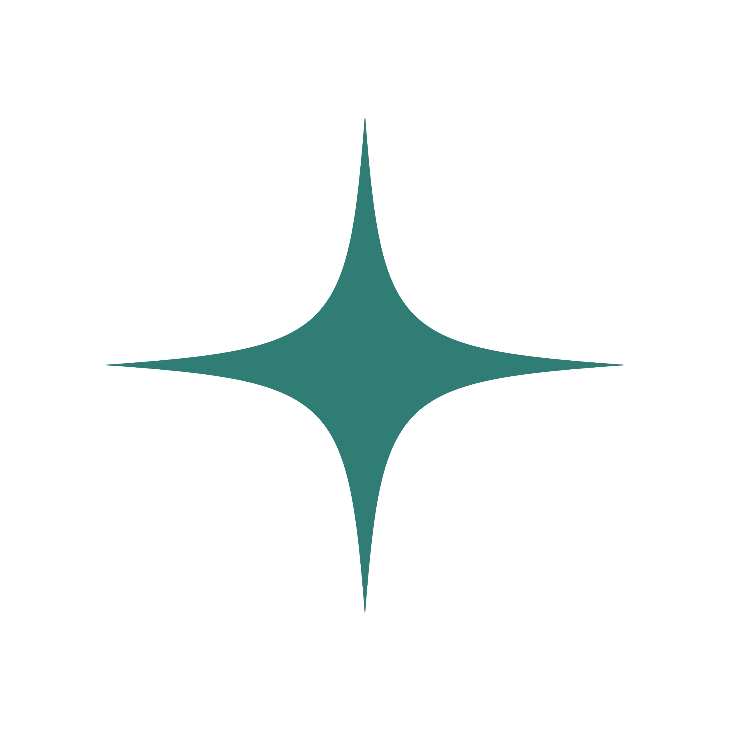 A stylized logo of a spotlight beam radiating downward from a central point.
