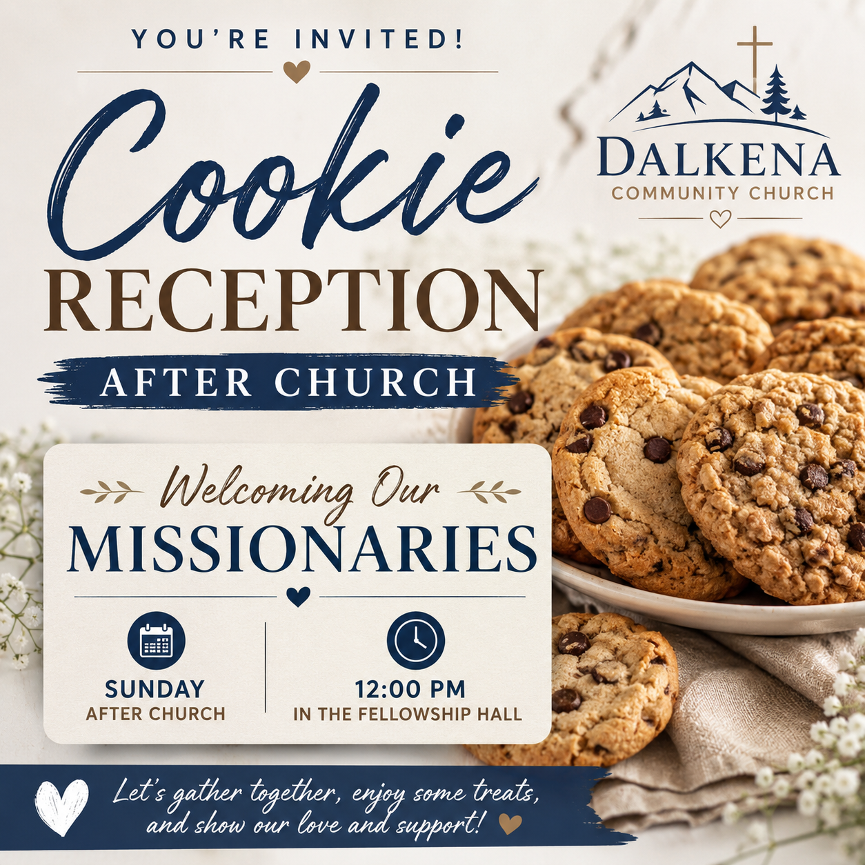 COOKIE RECEPTION