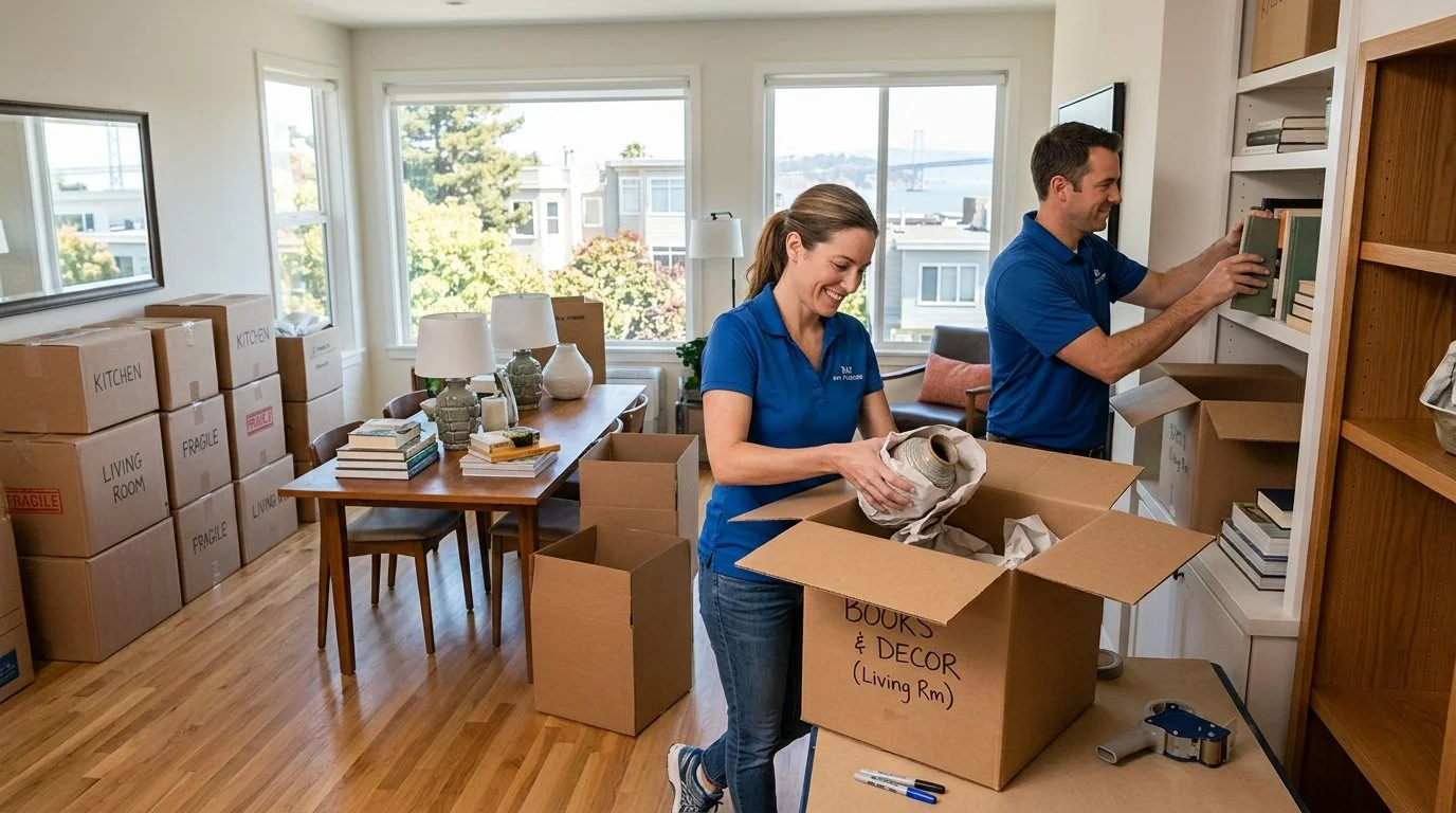 Packing And Unpacking Services: What’s Included And What It Costs In The Bay Area