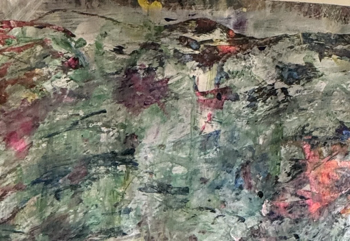 Series 2 Final Painting, message "find the beauty!"