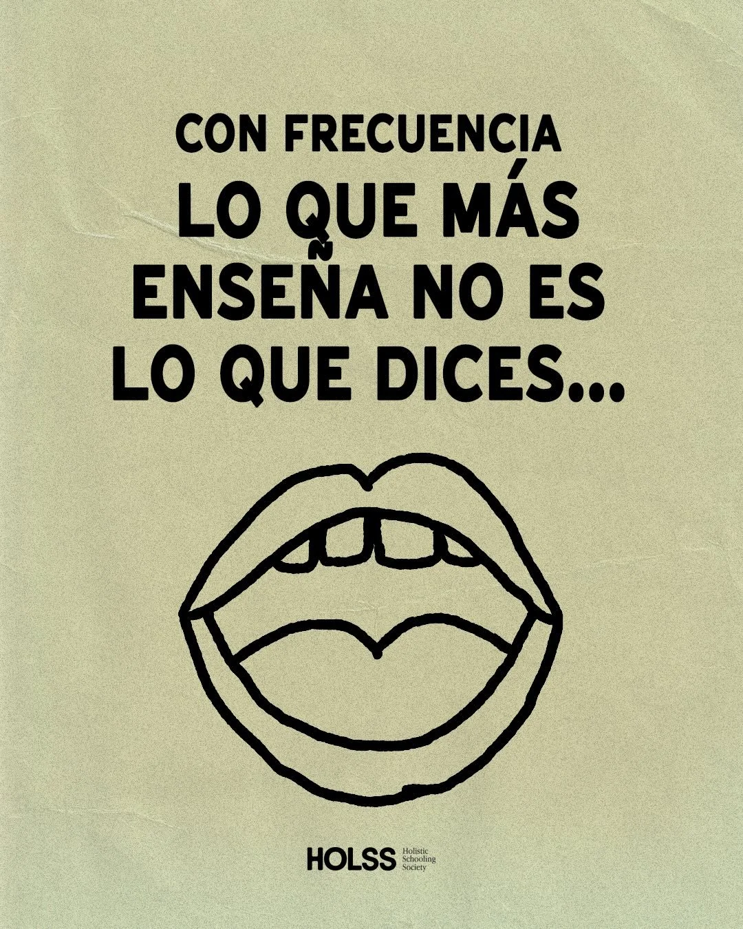 Tu cuerpo, tu tono de voz, tu mirada y la forma en que reaccionas&hellip; tambi&eacute;n educan.
Muchas veces, ah&iacute; nacen los referentes que un ni&ntilde;o usar&aacute; para afrontar su propia vida.