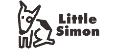 Little Simon logo, a children's book publisher known for illustrated books for young readers.