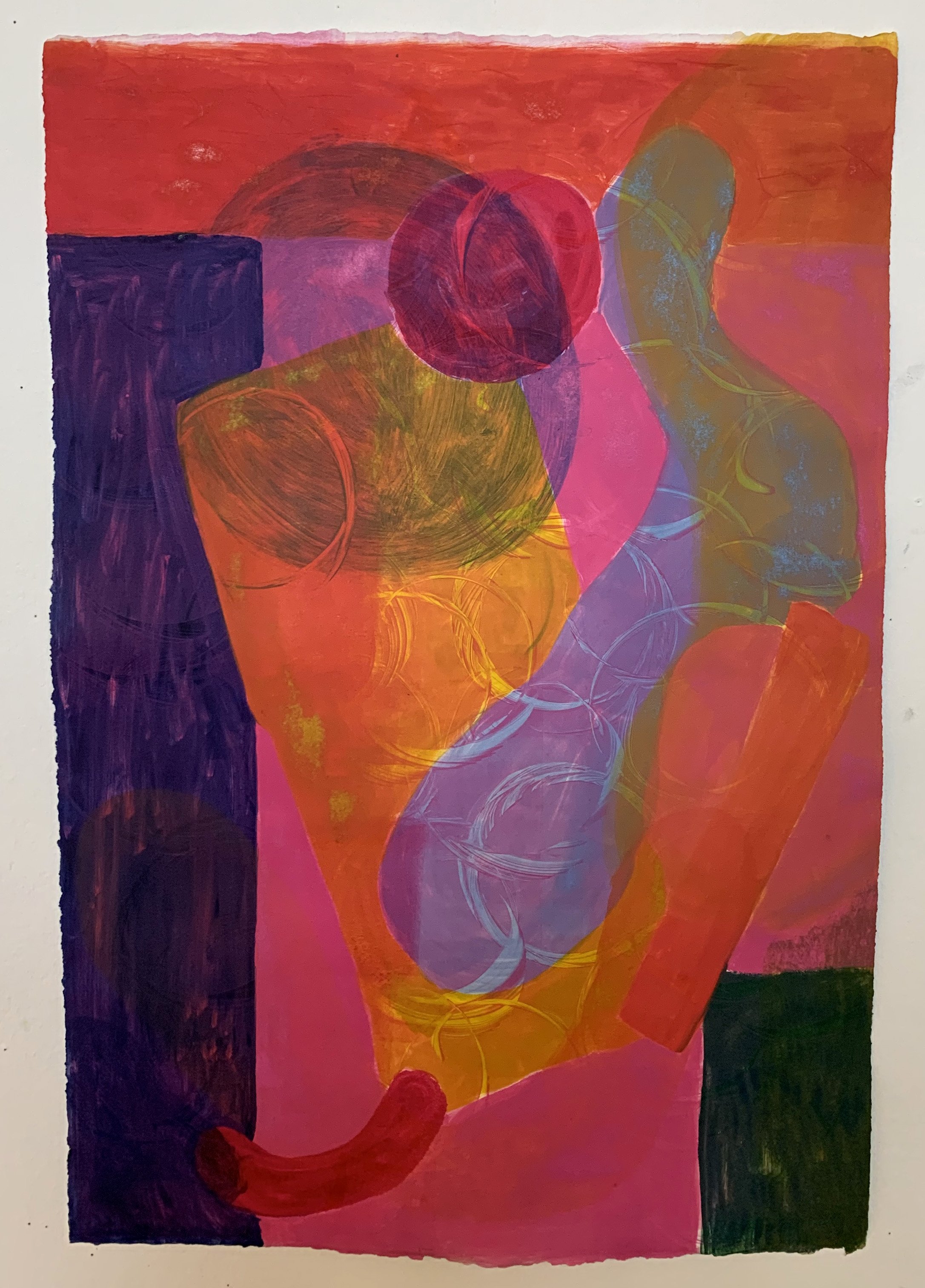 Untitled | 11" x 15" | Monotype