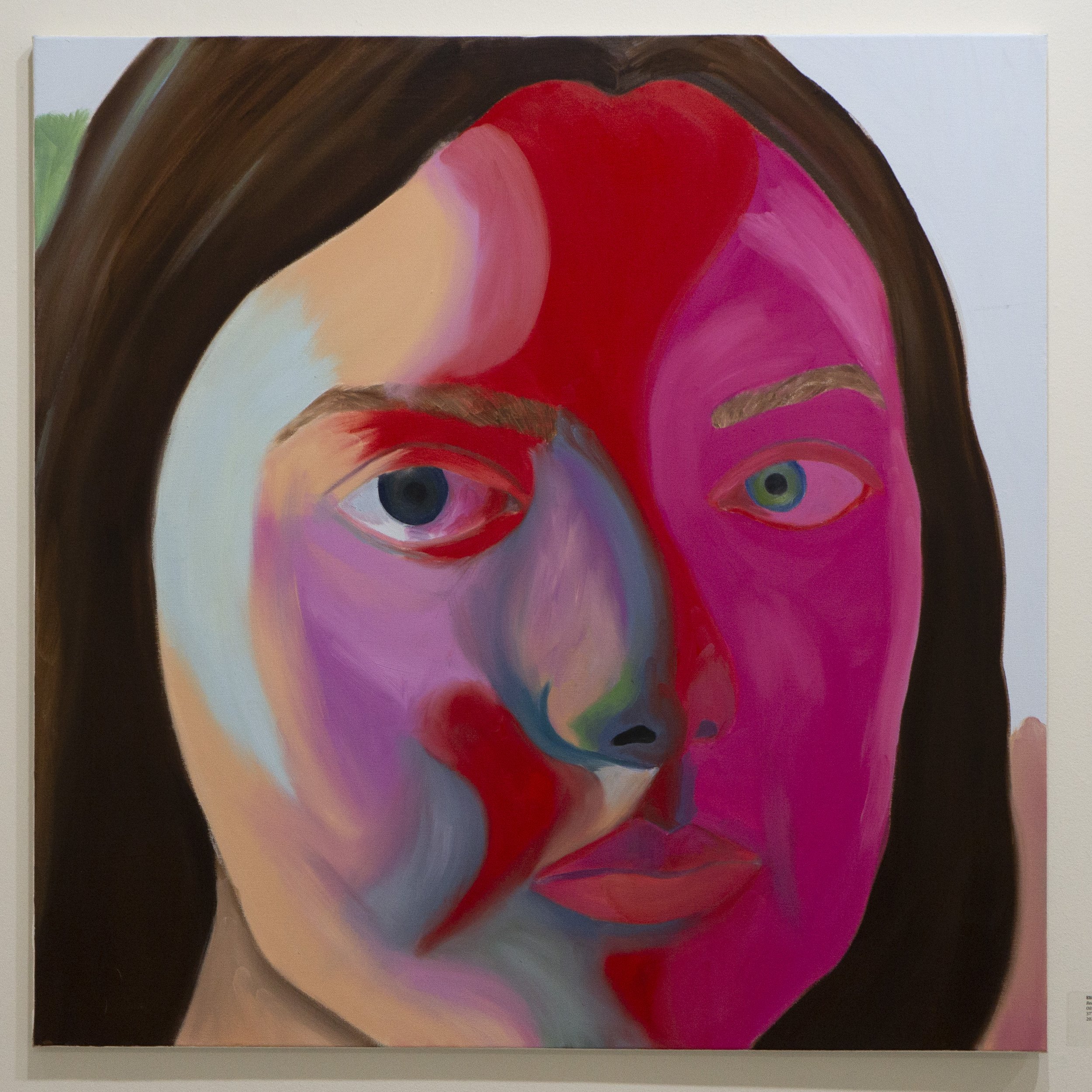 Red | 37" x 37" | oil on canvas