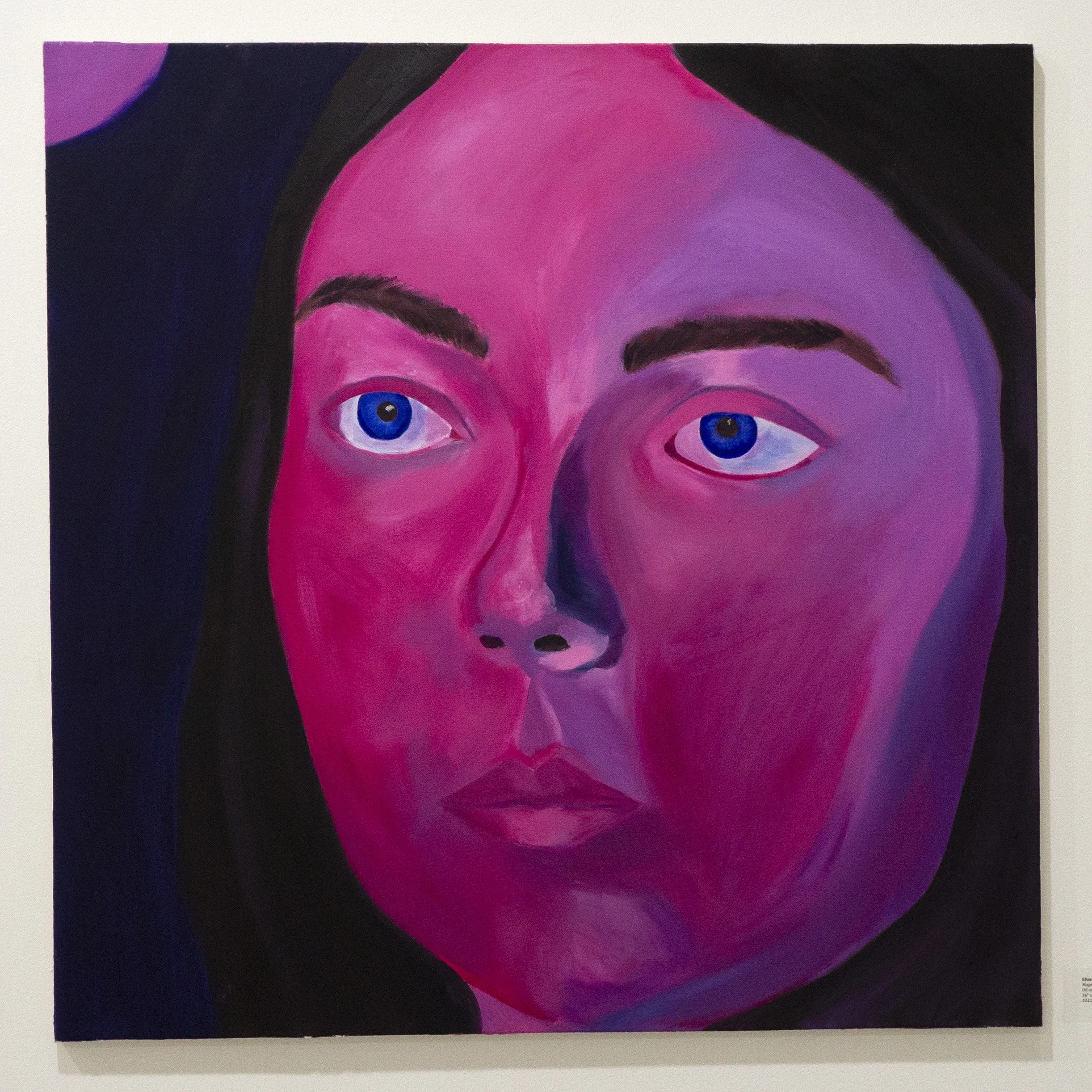 Magenta 2 | 36" x 36" | oil on canvas