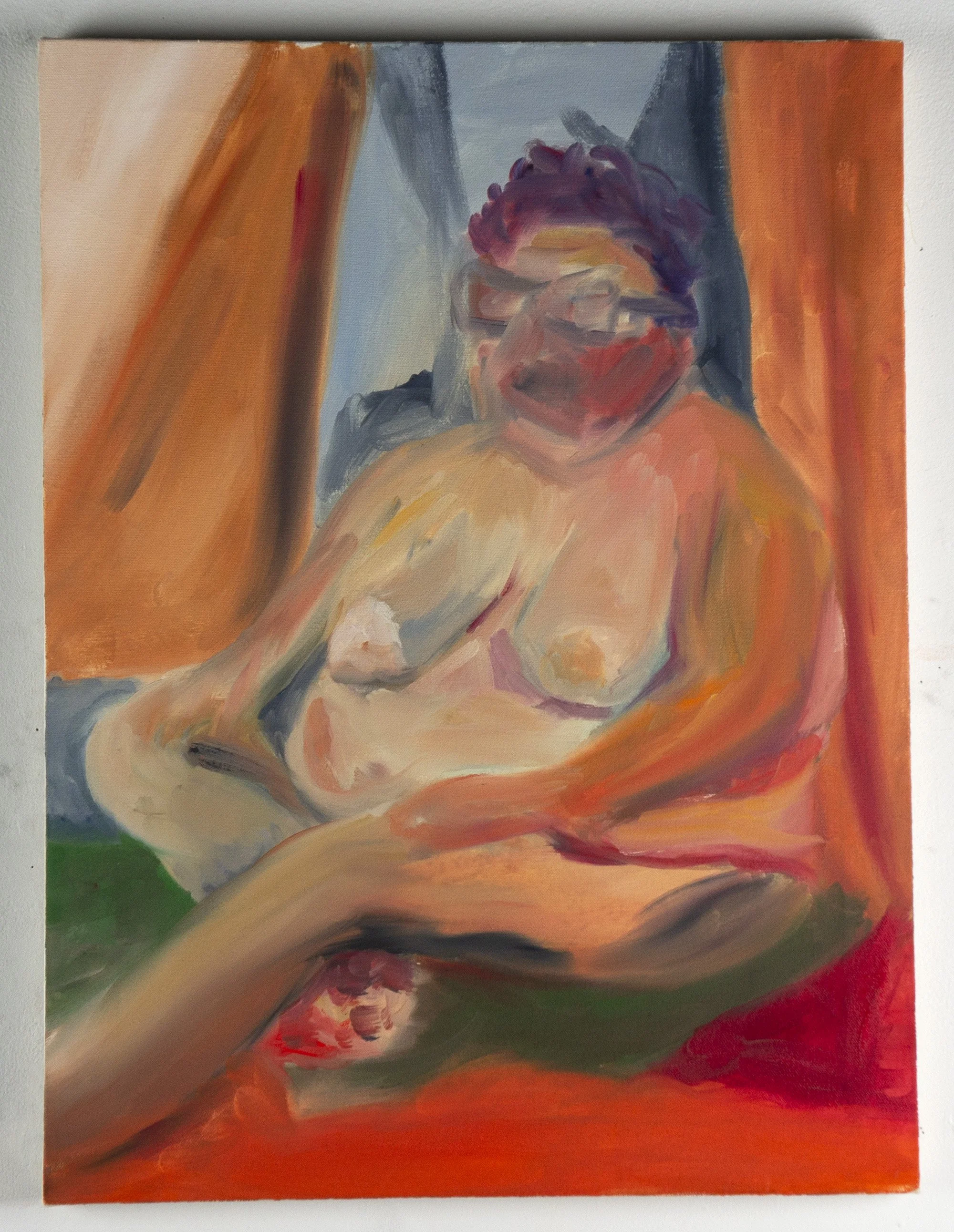 Live Model | 18" x 24" | oil on canvas