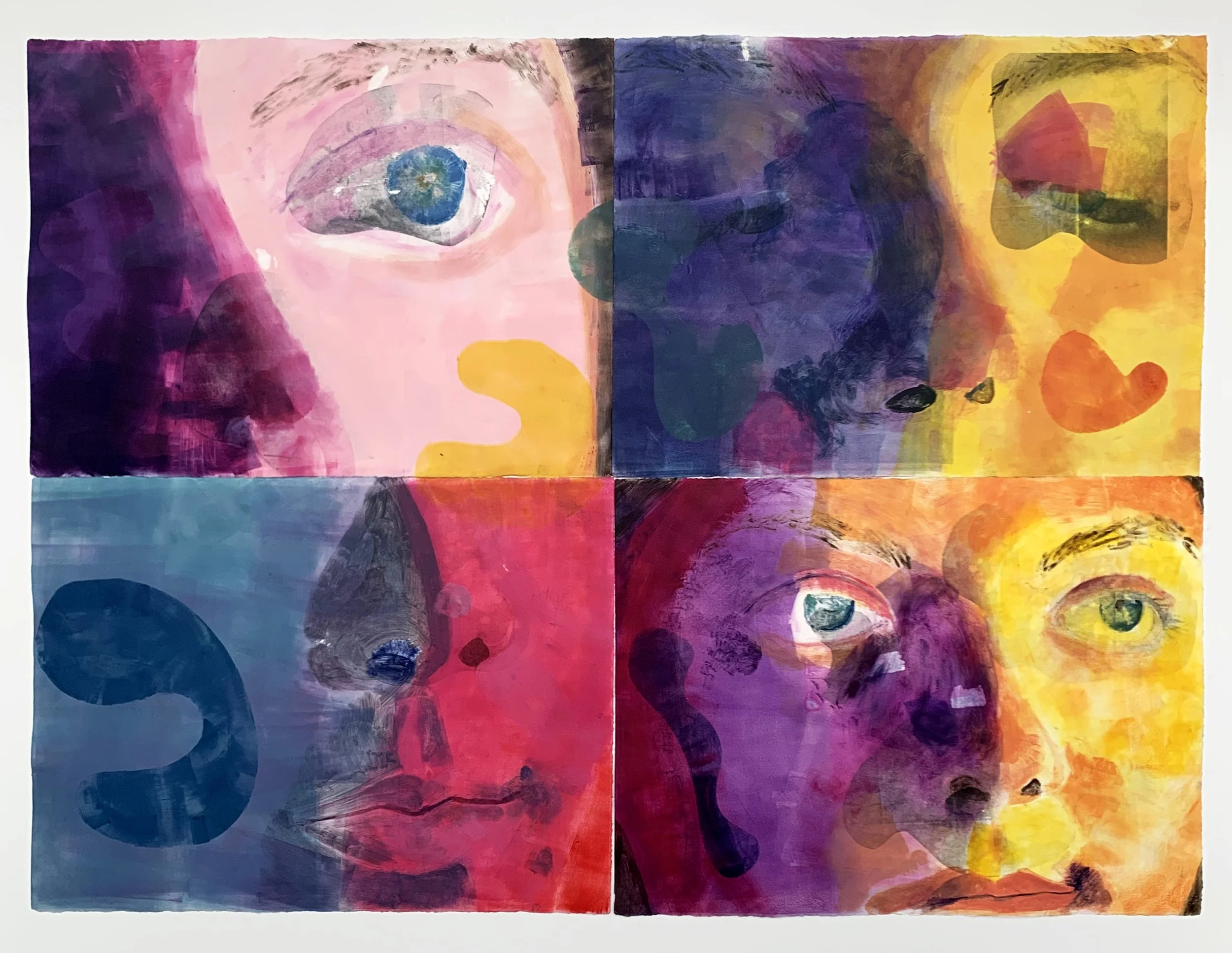 Self | 44" x 60" | Monotype
