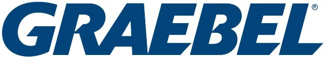 GRAEBEL logo in blue font on a white background
