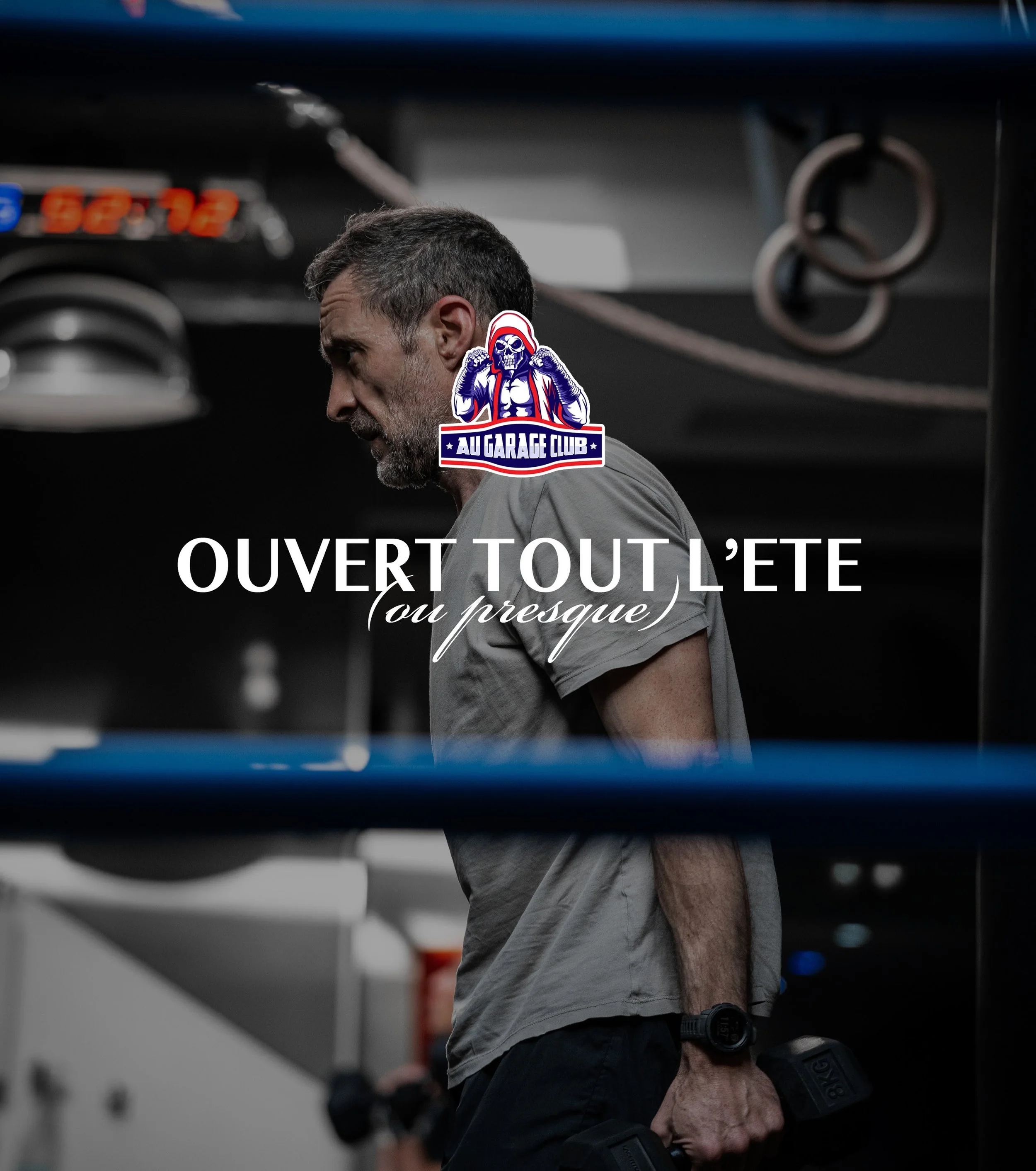 ☀️ OUVERT TOUT L&rsquo;&Eacute;T&Eacute; (OU PRESQUE !) ☀️
Bonne nouvelle : Au Garage Club reste ouvert tout l&rsquo;&eacute;t&eacute;, &agrave; l&rsquo;exception de la derni&egrave;re semaine de juillet et de la premi&egrave;re semaine d&rsquo;ao&uc