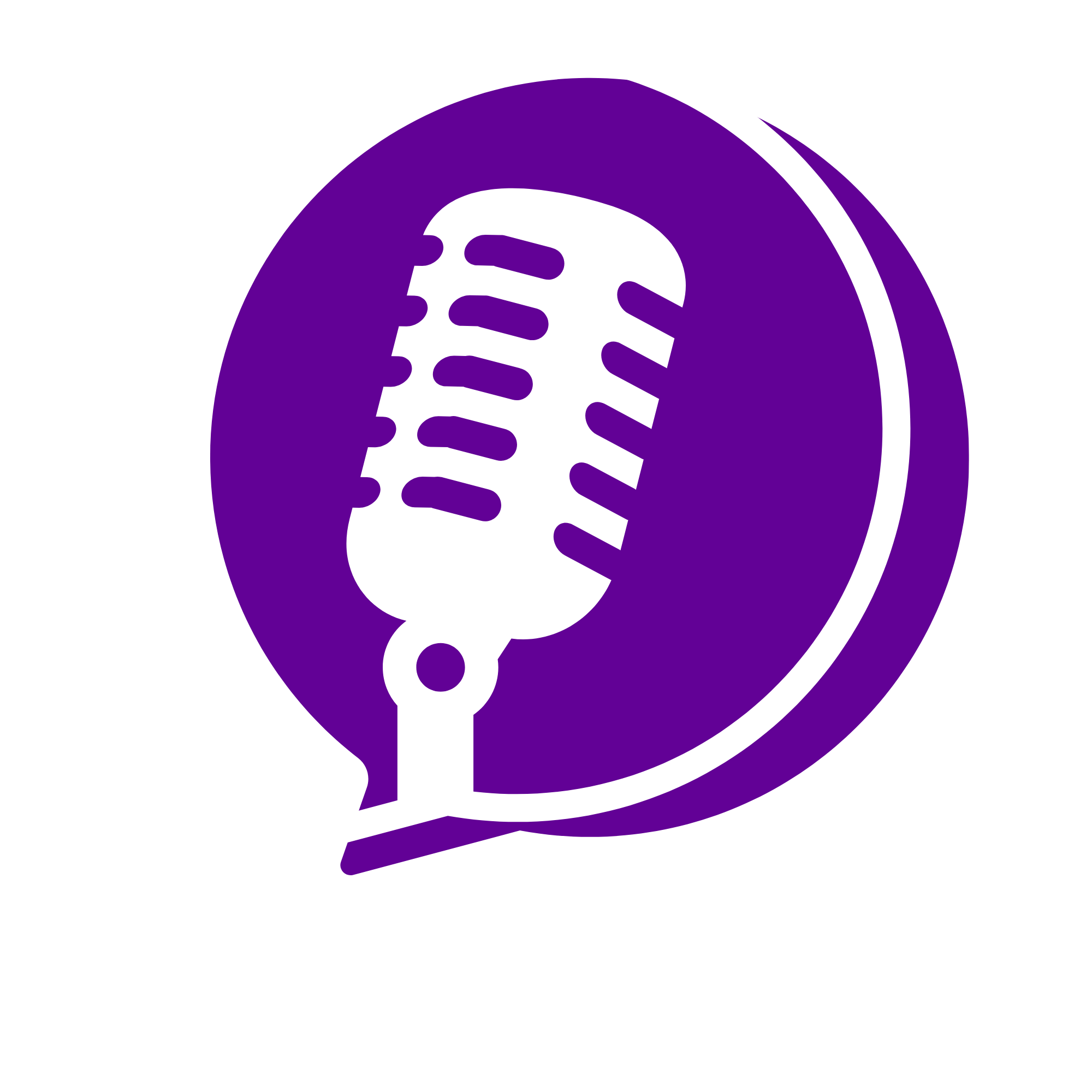 Logo of Purple Innovation, featuring a stylized purple and white abstract head with a spine or brain design, and a barcode at the bottom.