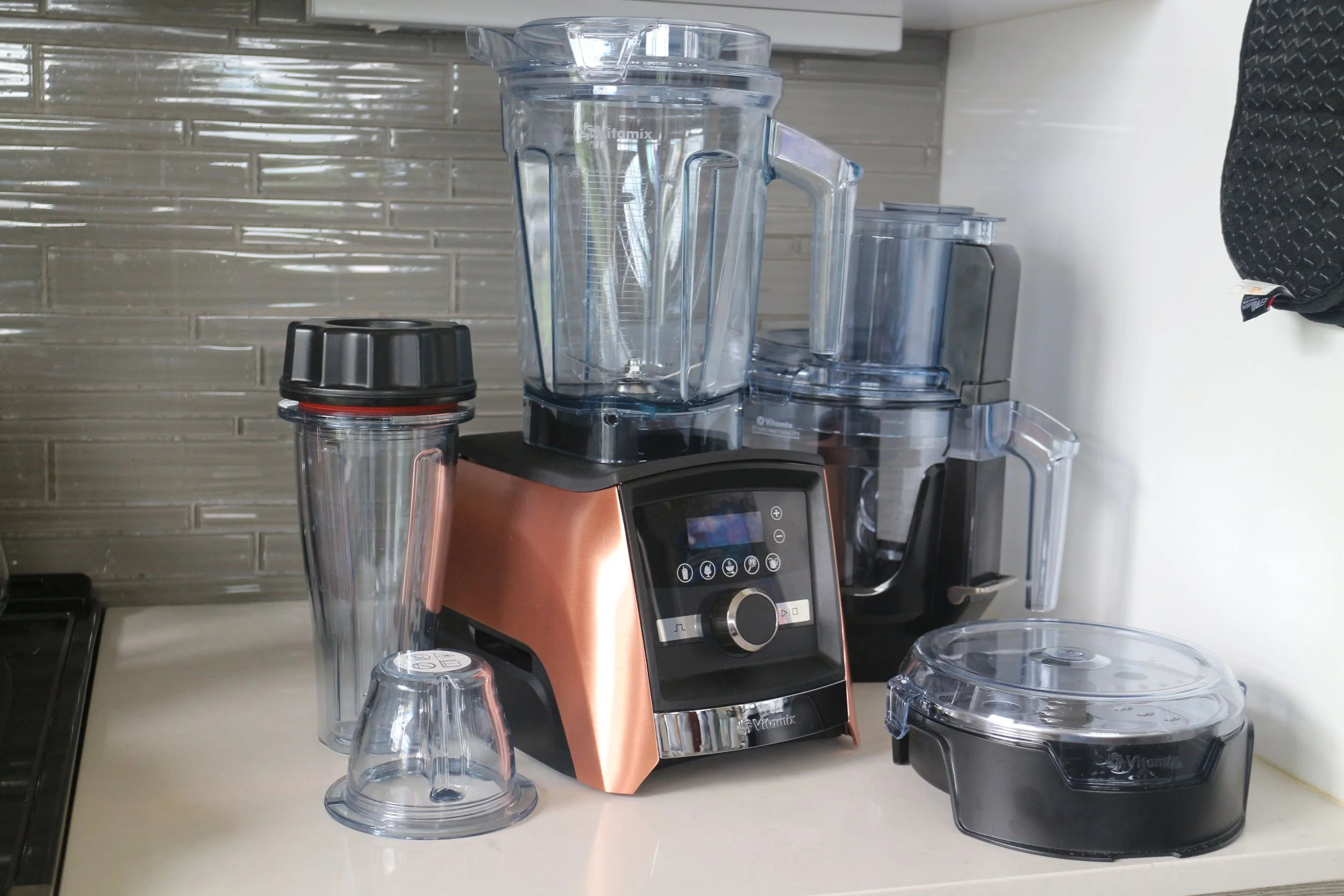 Vitamix A3500 Blender w/ Food Processor & Accessories - Copper