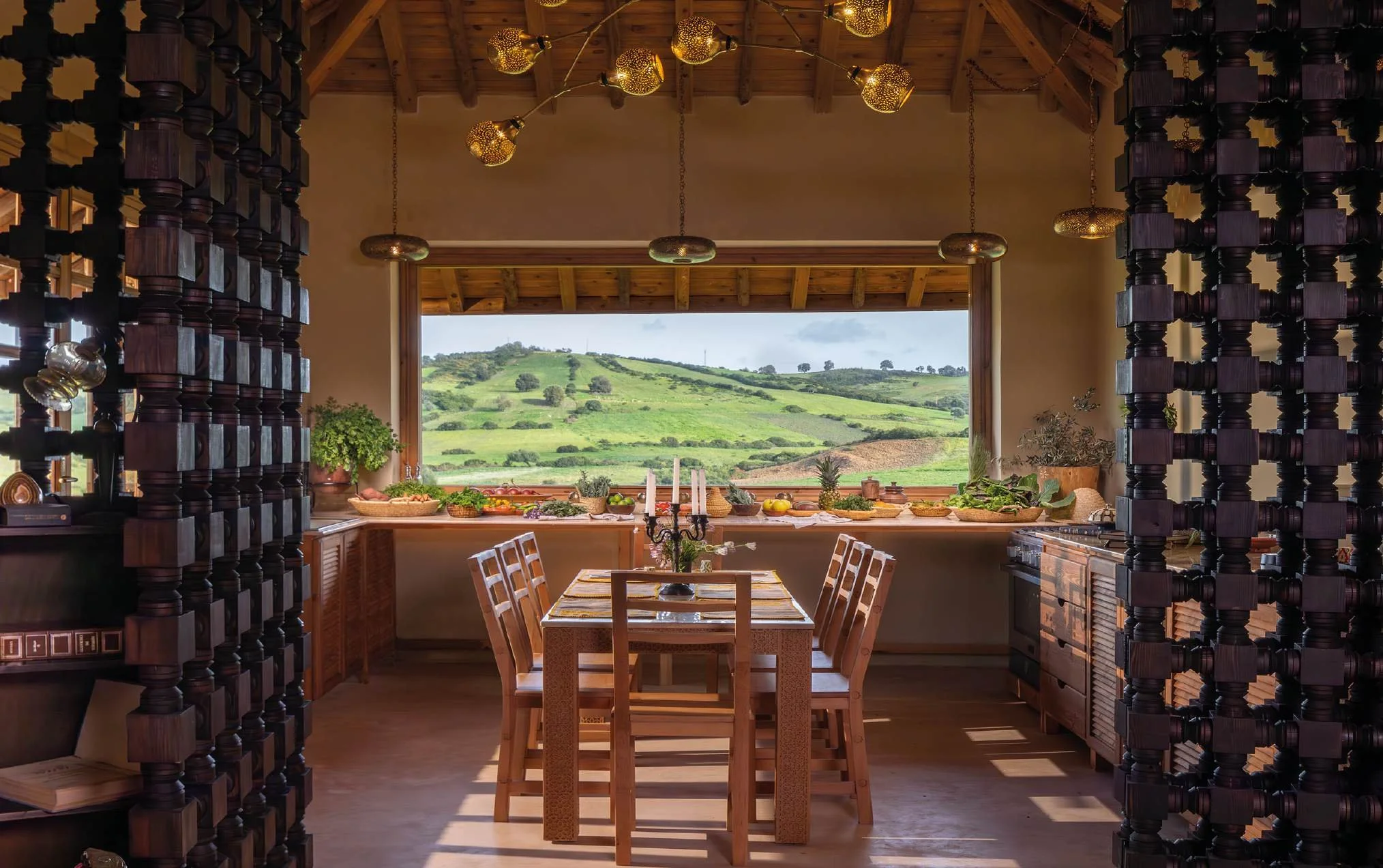 La Fiermontina Ocean dining room