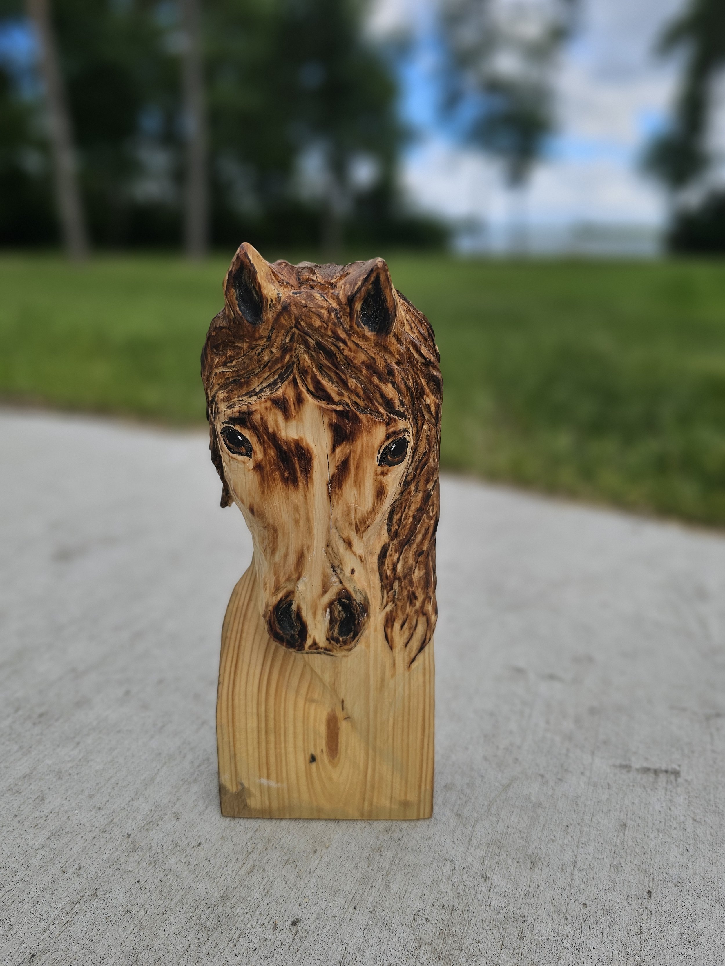Horse Head Relief