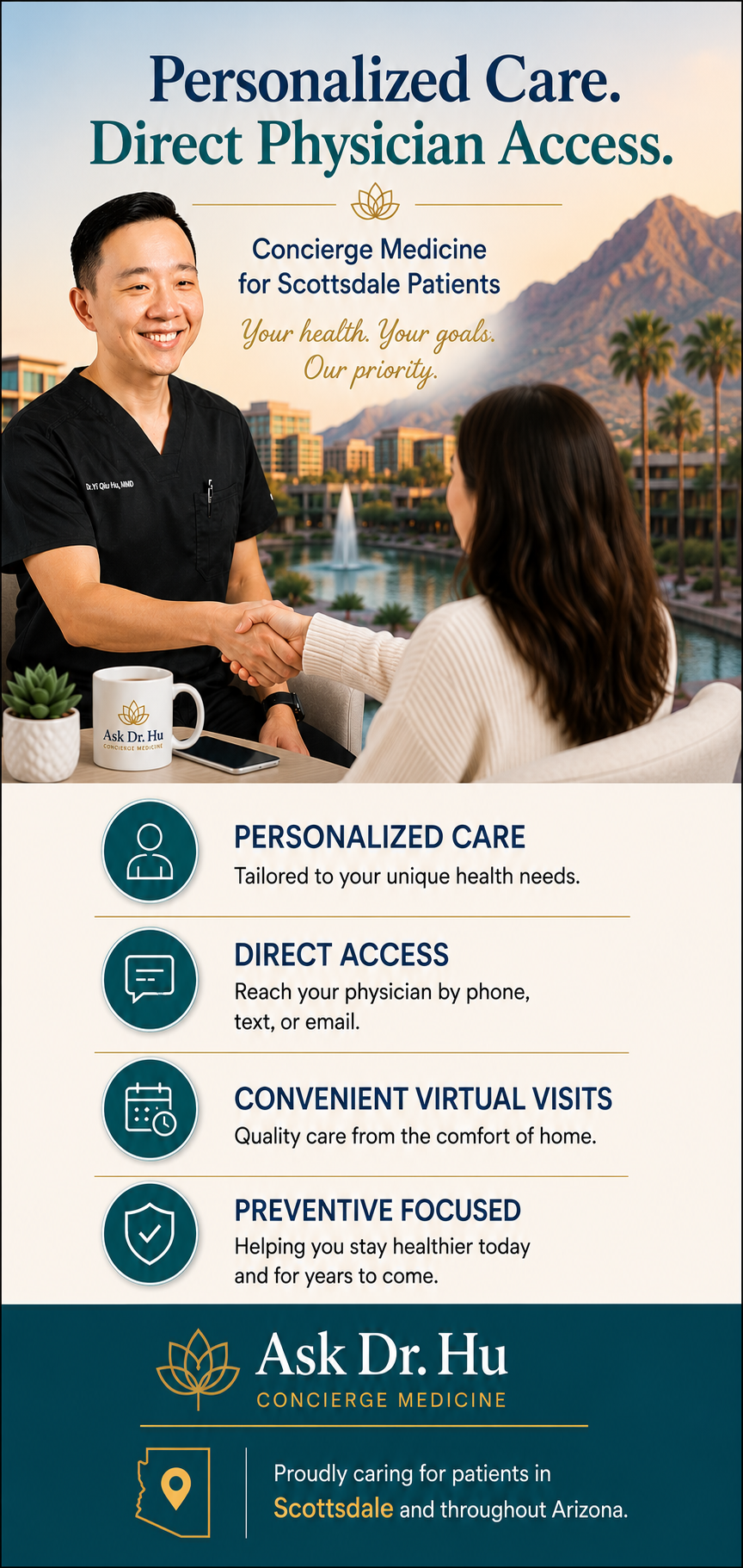 Personalized concierge medical care for Scottsdale Arizona residents