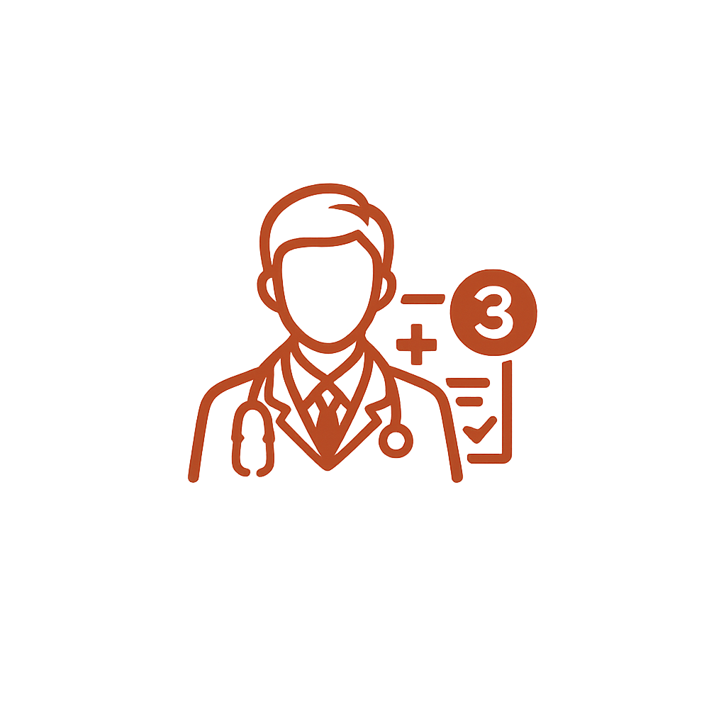 Step 3: Physician reviews the records and prepares the documentation