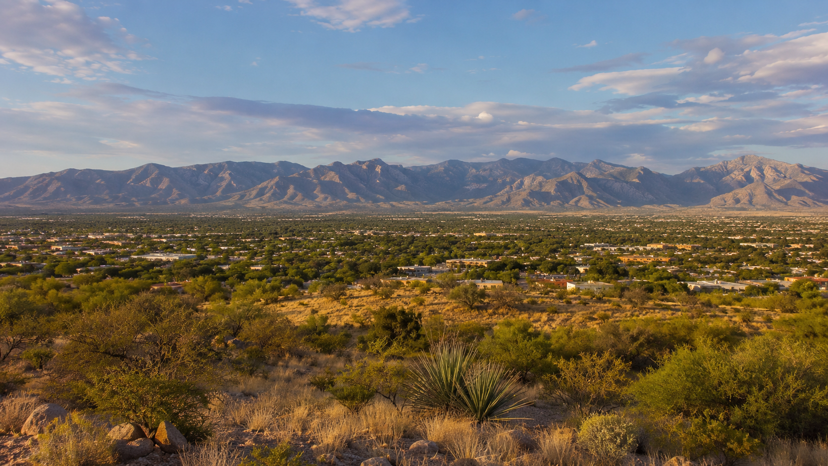Sierra Vista Arizona and the Huachuca Mountains representing concierge medicine for local patients