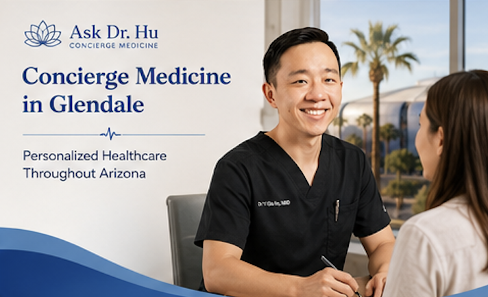 Concierge medicine physician providing personalized healthcare for patients in Glendale Arizona