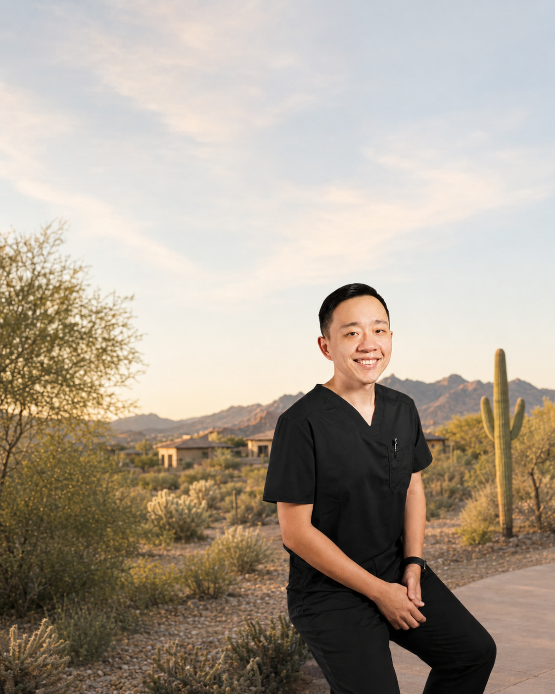 Dr. YiQiu Hu providing concierge medicine for patients in Surprise, Arizona