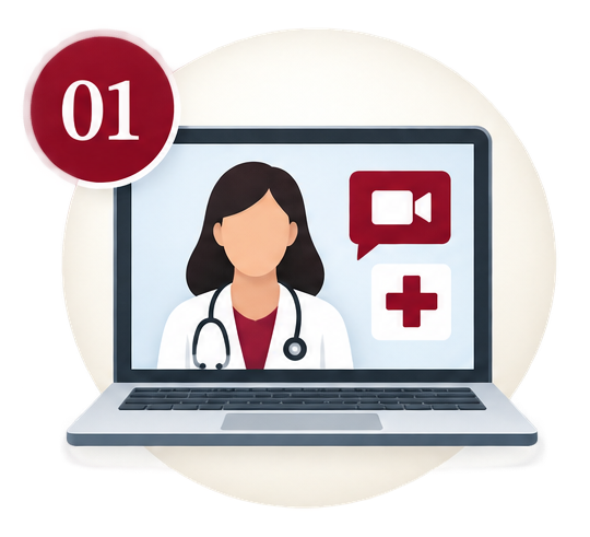 Virtual concierge medicine appointment for Gilbert patients