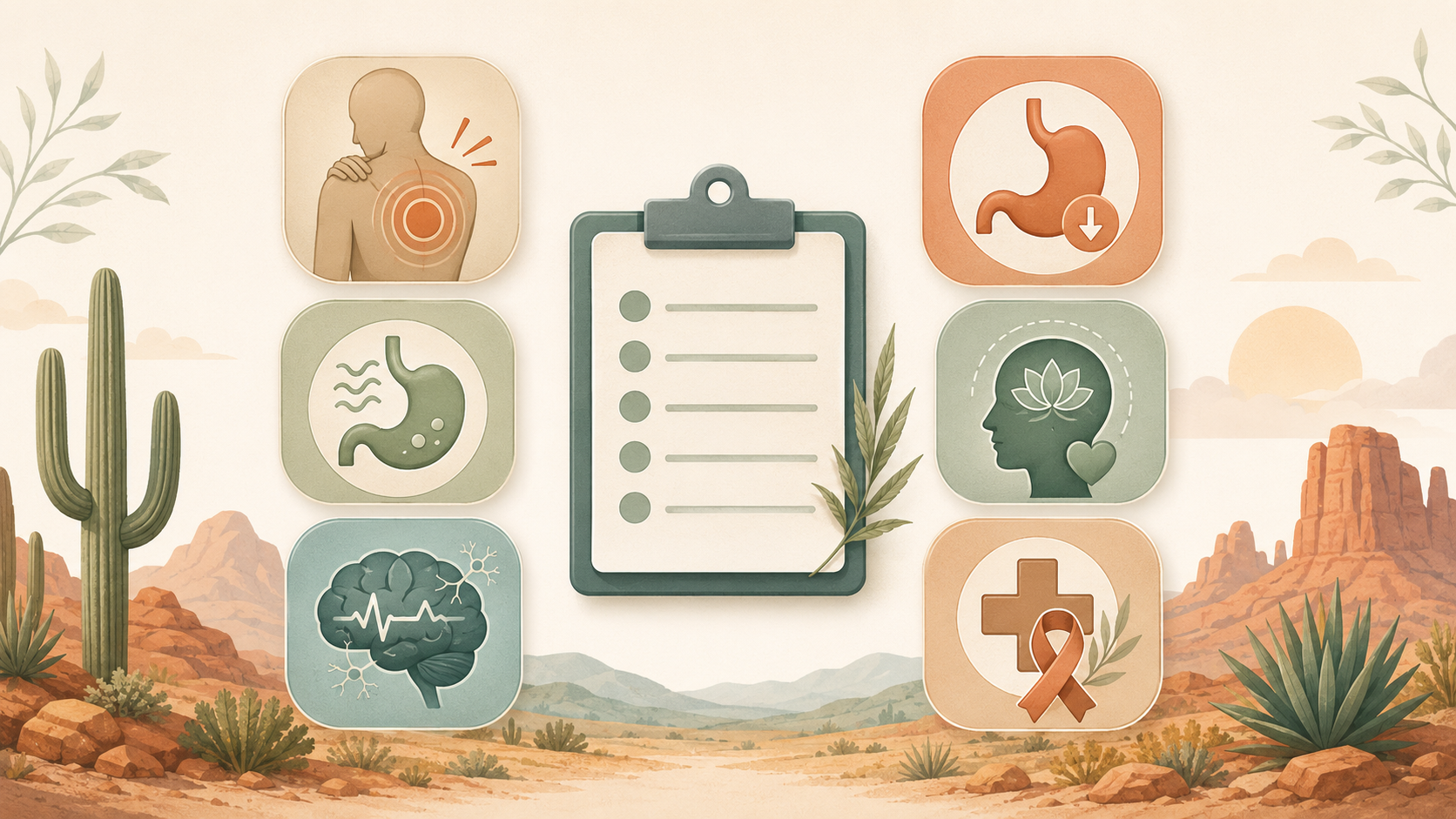 Medical marijuana qualifying conditions in Arizona