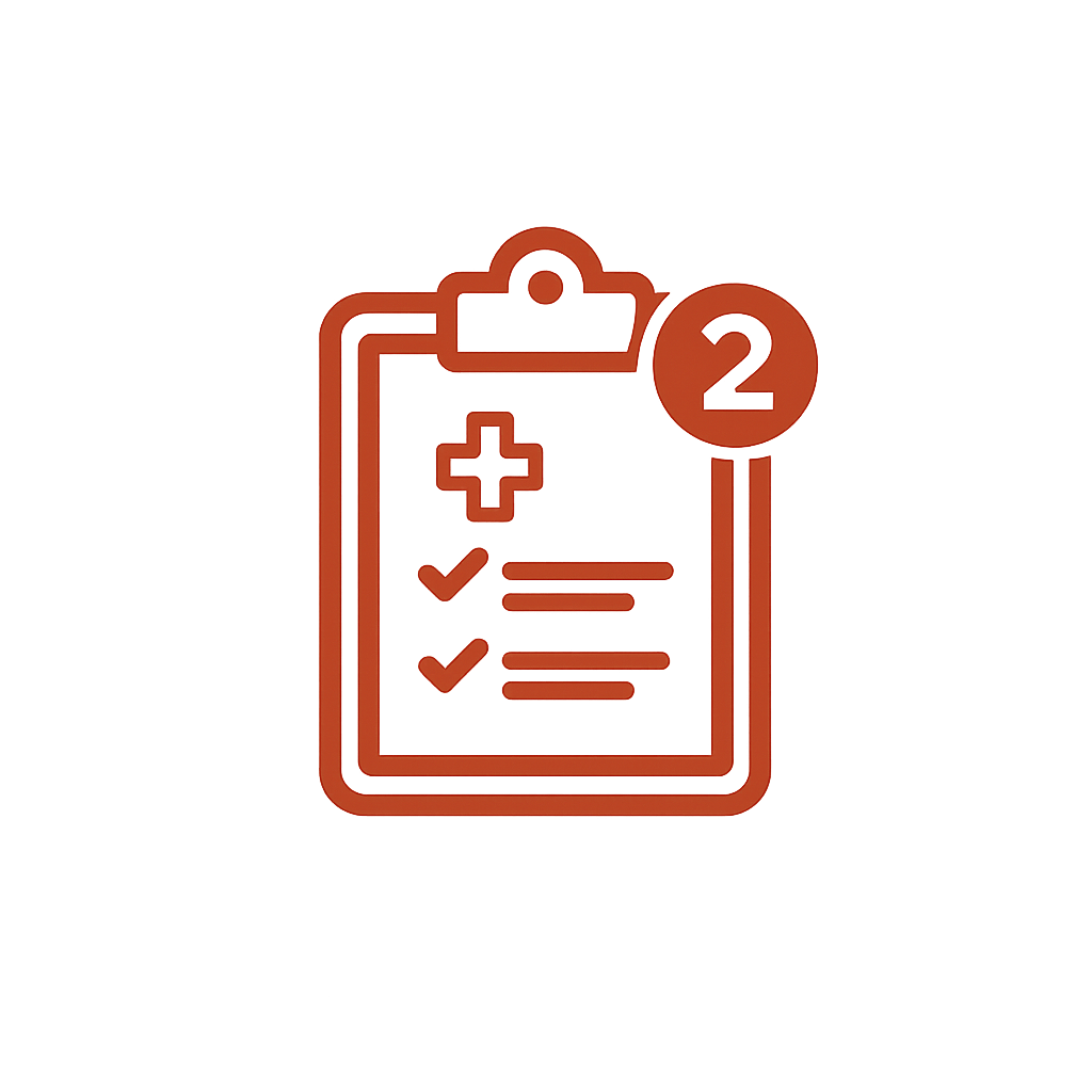 Step 2: Complete a medical evaluation when needed