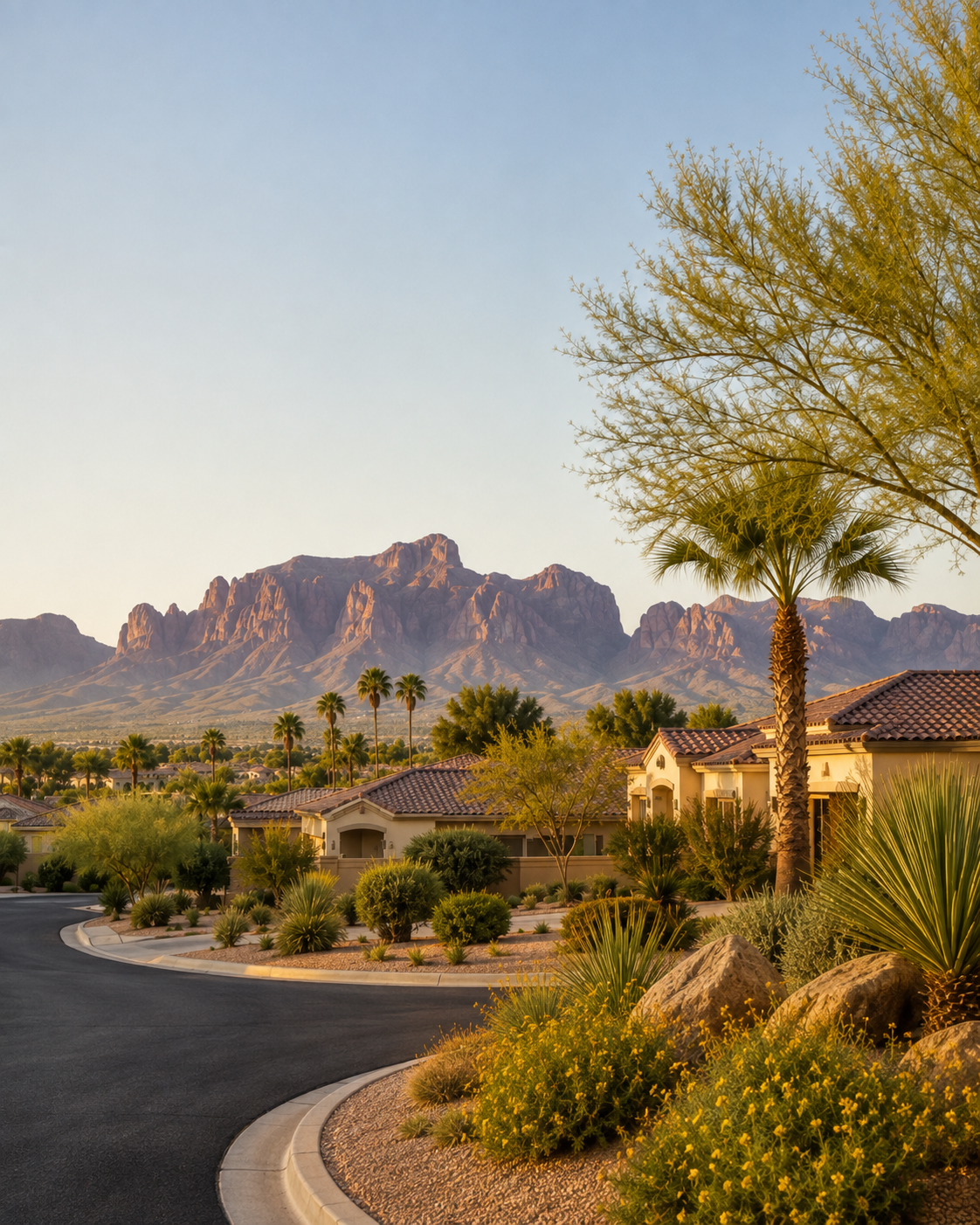 Mesa, Arizona and the surrounding East Valley