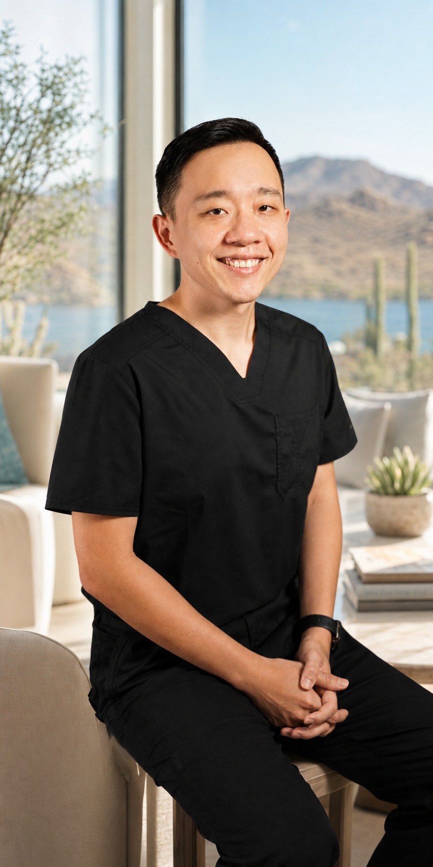 Dr. Hu providing personalized concierge medicine for patients in Peoria Arizona