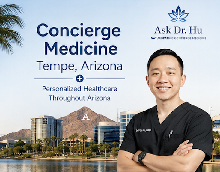 Concierge medicine physician serving Tempe Arizona with personalized healthcare and telemedicine services