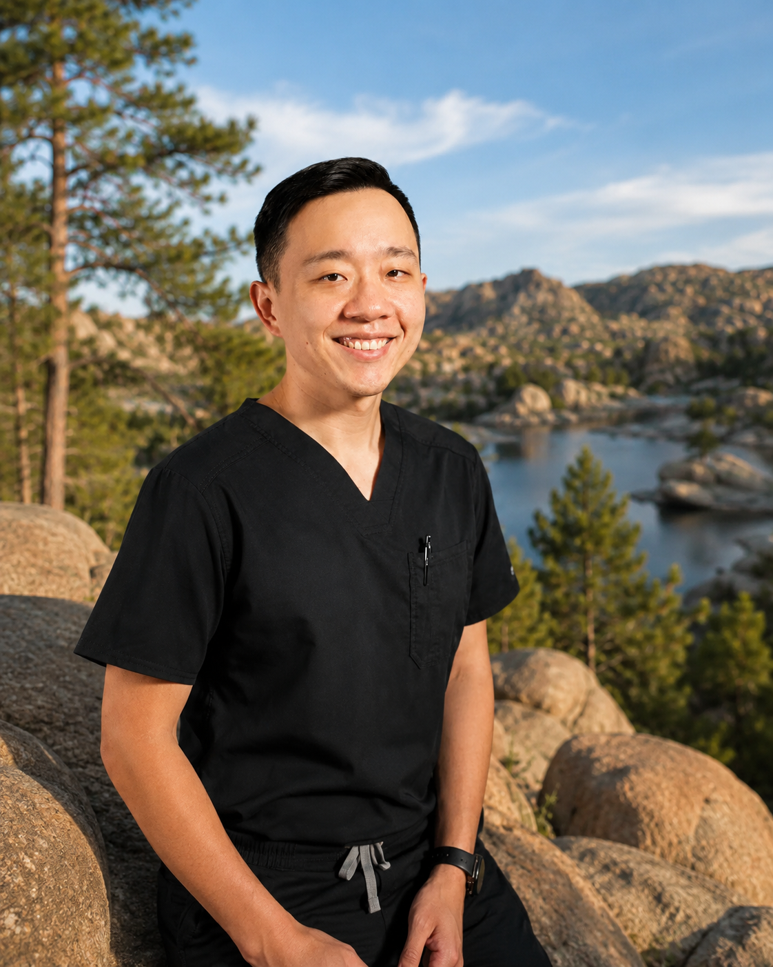 Dr. YiQiu Hu providing concierge medicine for patients in Prescott, Arizona