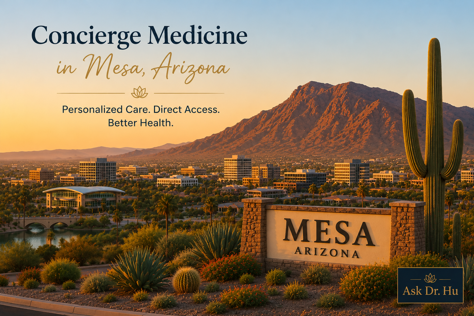 Concierge medicine physician serving Mesa Arizona with personalized primary care and preventive healthcare