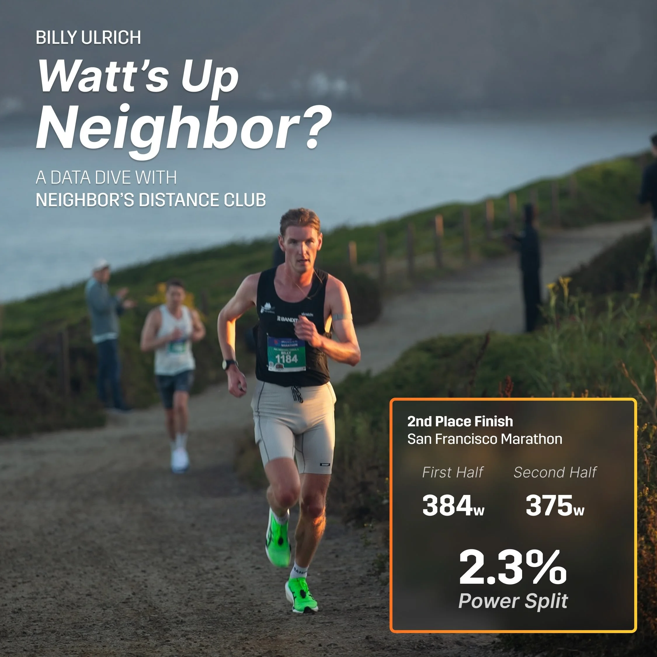 @billyulrich has been on a tear racing everything from the mile, to marathon, to 190+ mile relay. We were able to work with @strydrunning to analyze his data and establish his baseline heading into his CIM build.