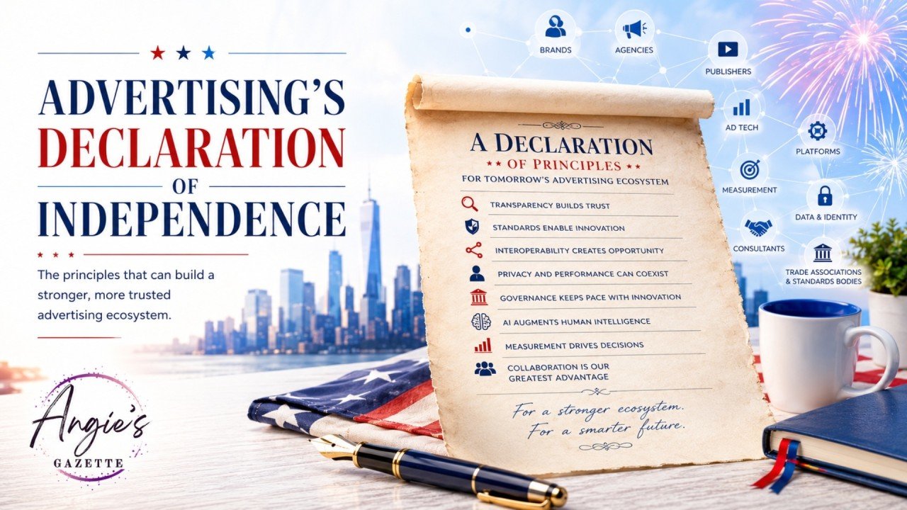 Advertising’s Declaration of Independence