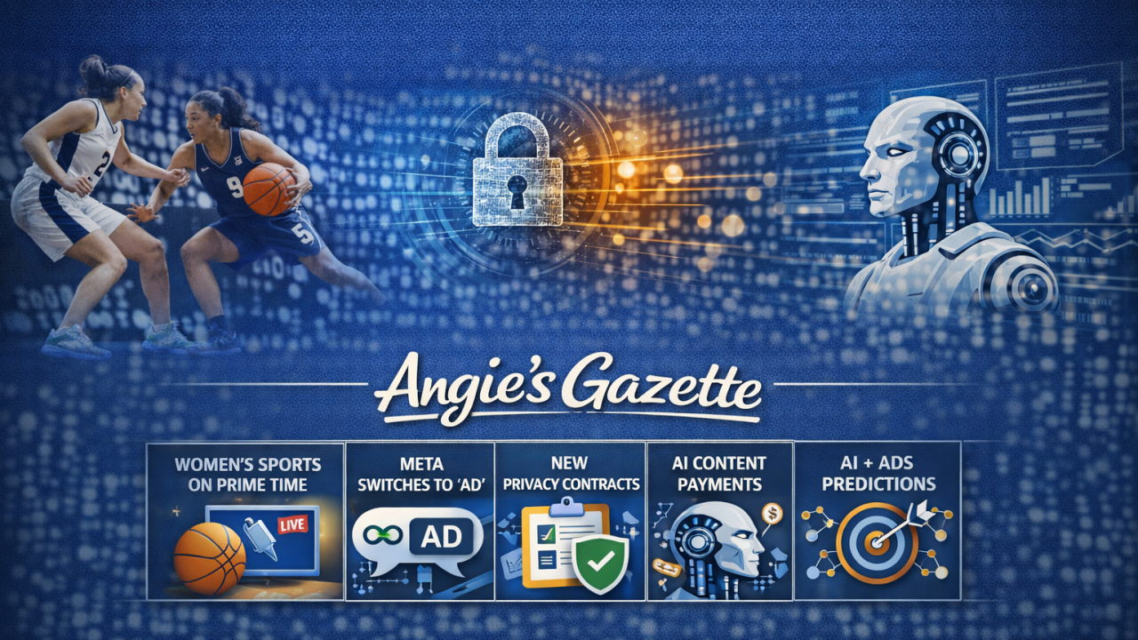 Women's Sports, Ad Labels, Privacy Contracts, AI Frameworks, and the Future of AdTech