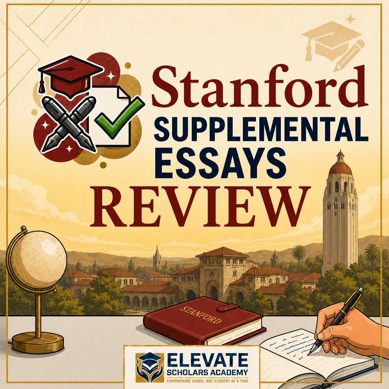 Stanford Supplemental Essays Review (3-5 Days)