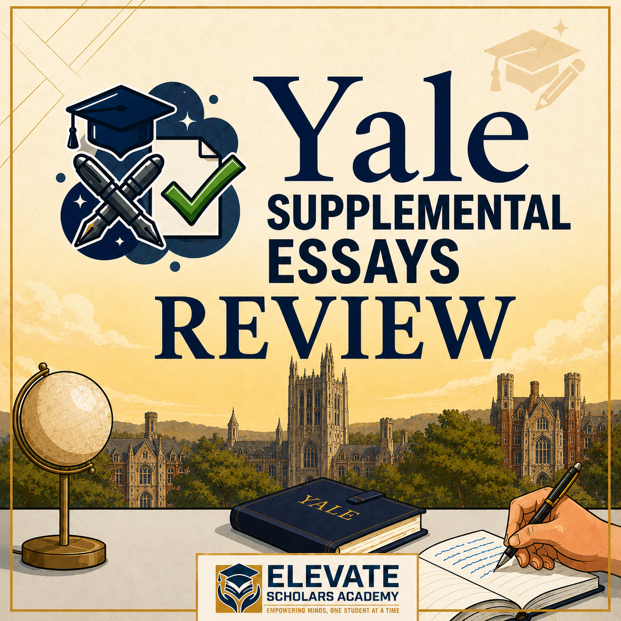 Yale Supplemental Essays Review ( 3-5 Days)