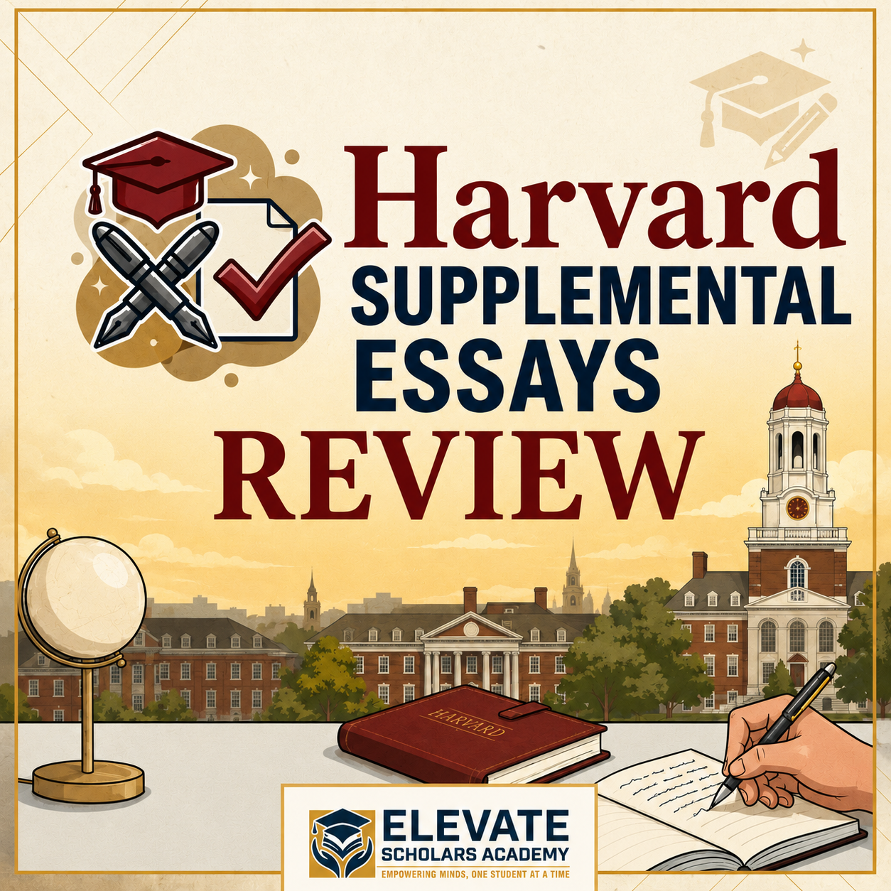 Harvard Supplemental Essays Review (3-5 Days)
