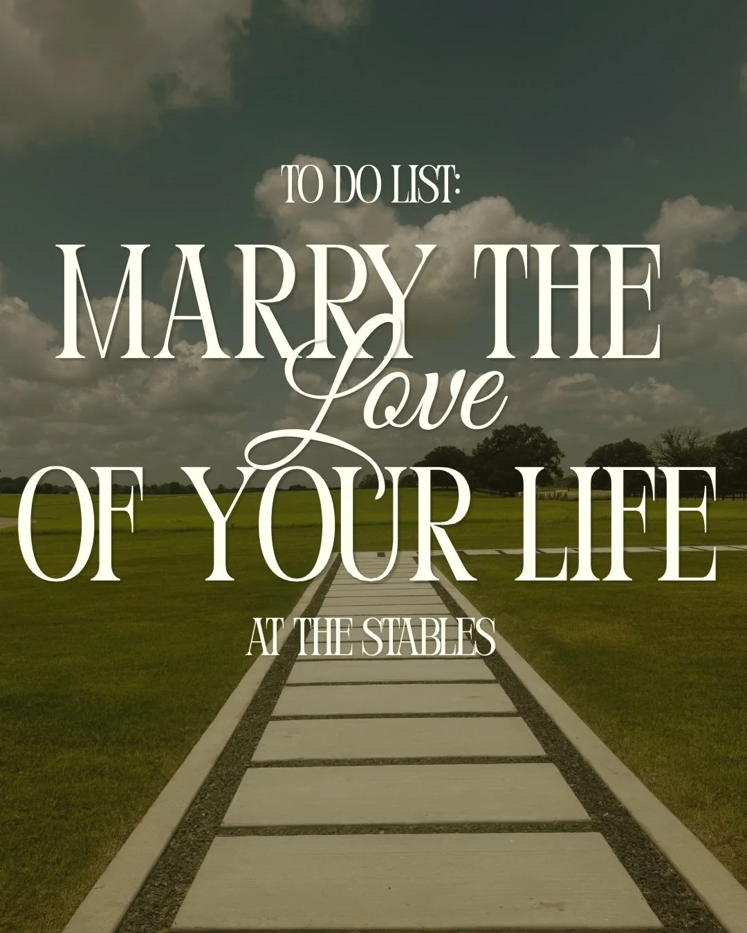 Okay, you asked to see ALL the spaces in the reception venue at The Stables&hellip; so obviously we had to deliver.

Consider this your sign to come see the rest of the property  for yourself. Book the tour, bring your fianc&eacute;, fall in love wit