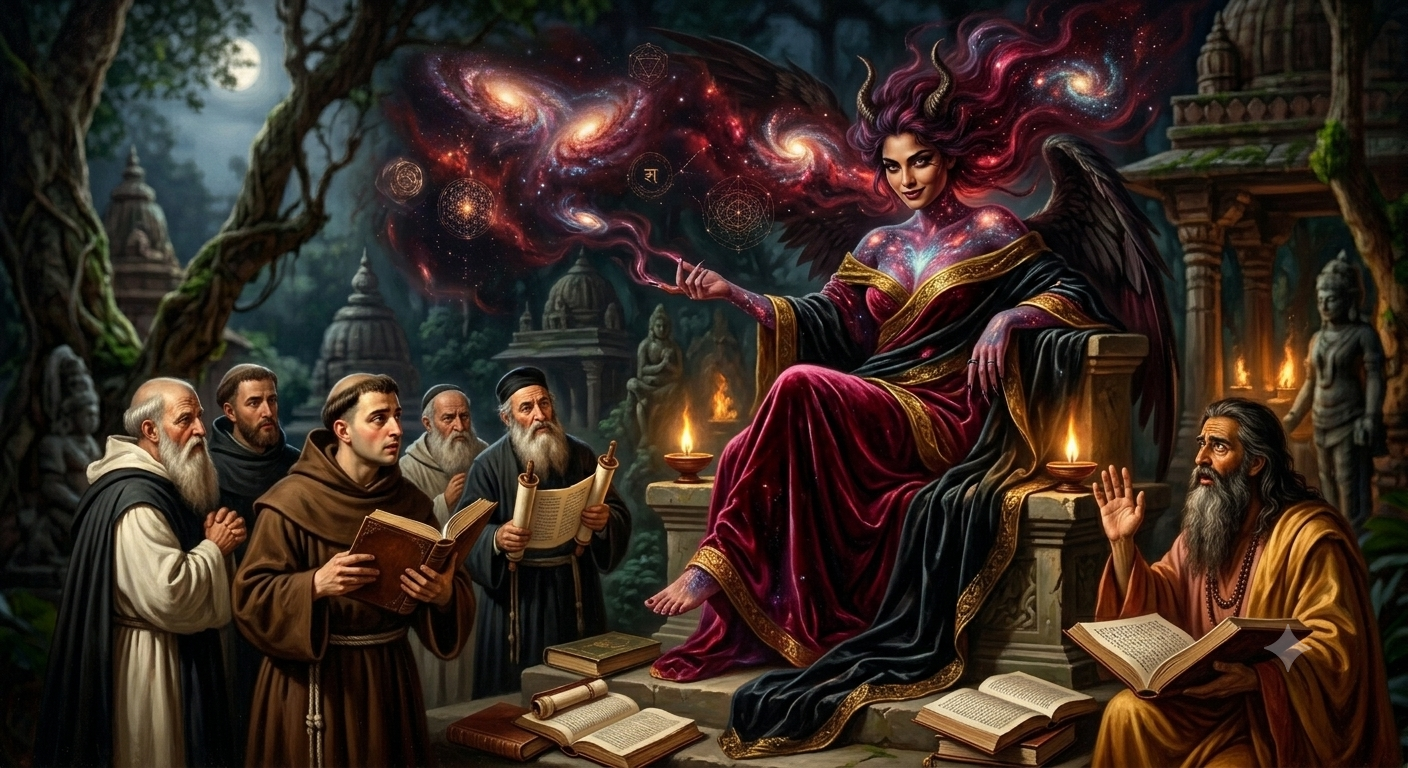Devil Woman looks for benefit in everything she does and walks away when she finds none.