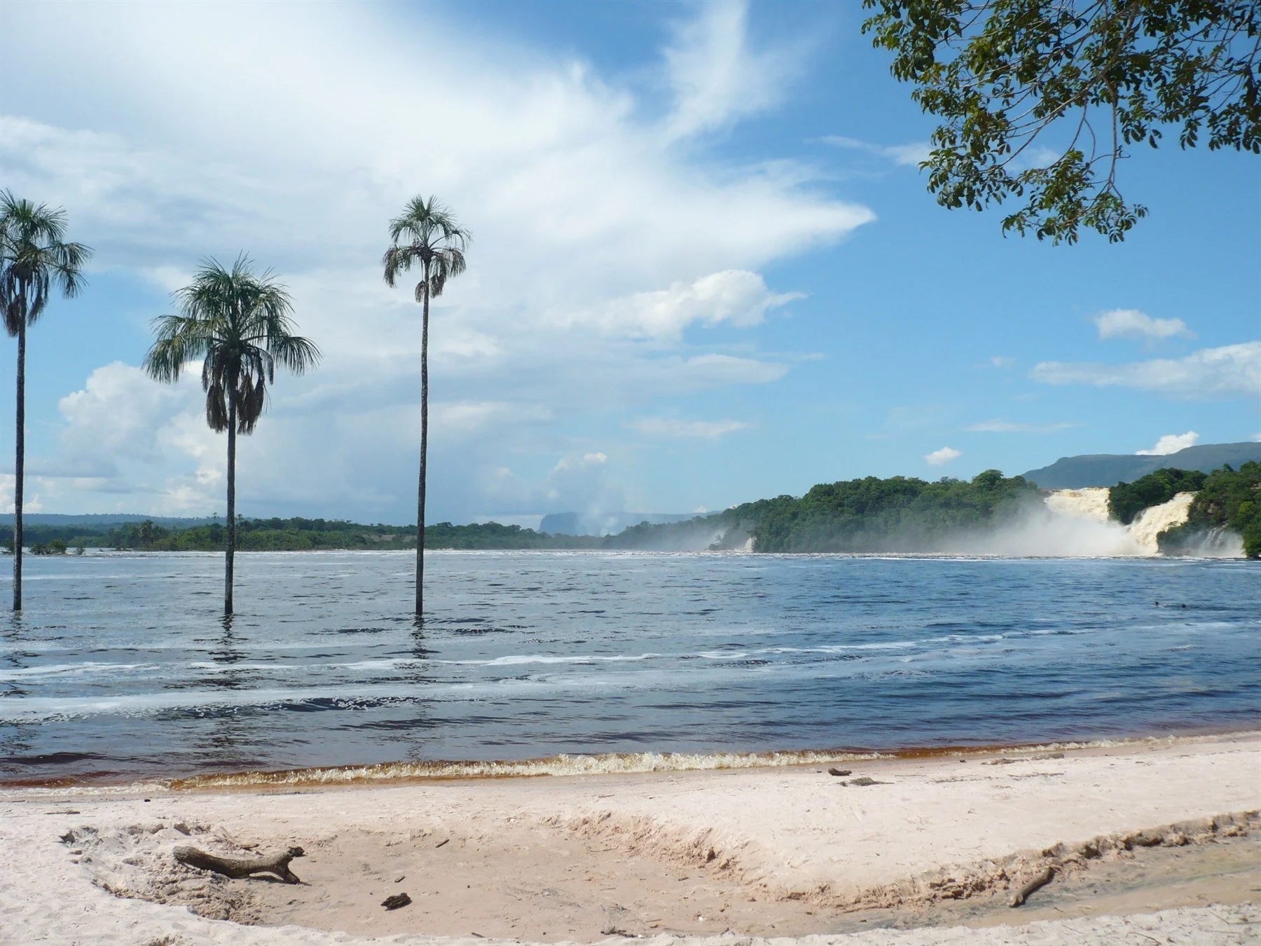 Canaima y el Salto Ángel — desde el Táchira