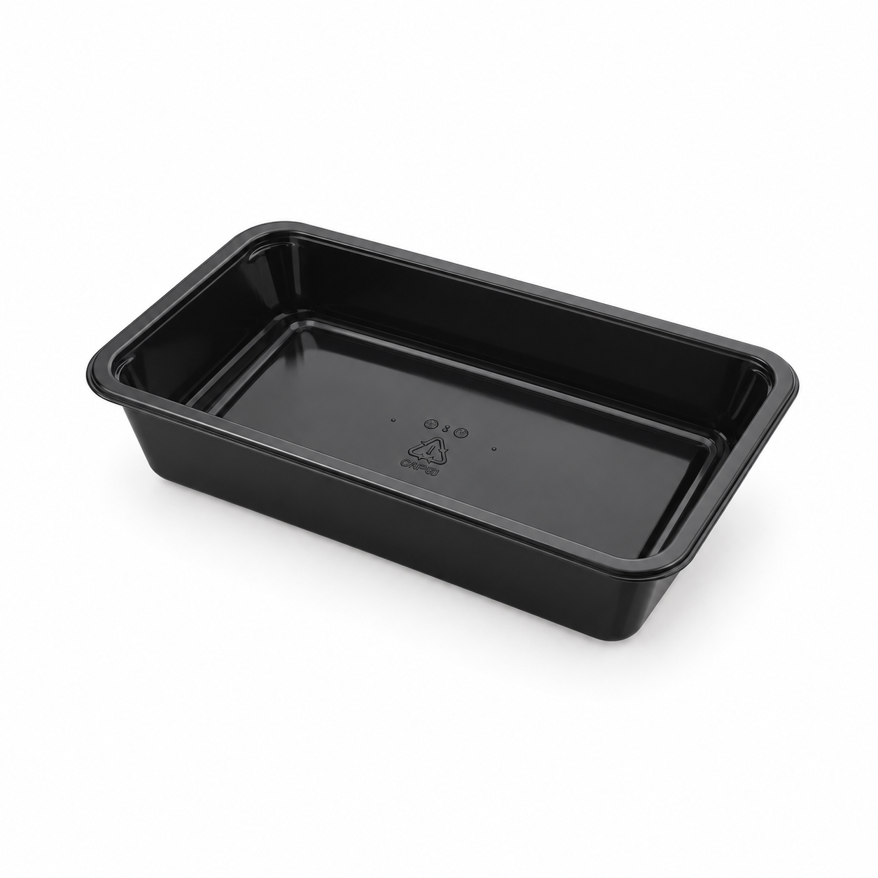 Black CPET Baking Tray