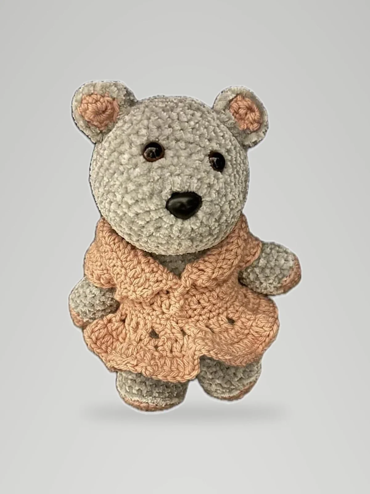 Cuddle teddy with dress
