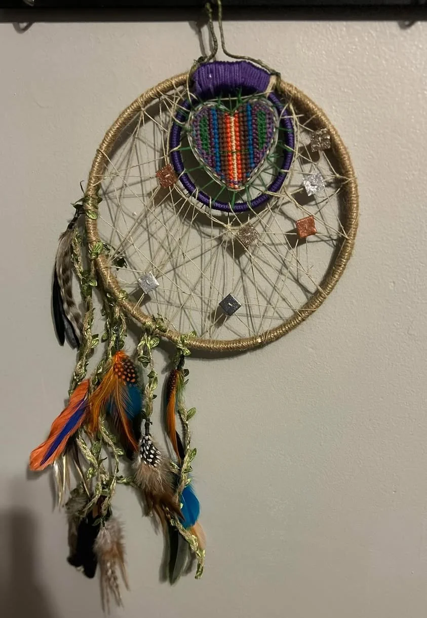 Handmade dreamcatcher